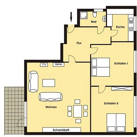Apartamento Haus Eva Mar Am 1